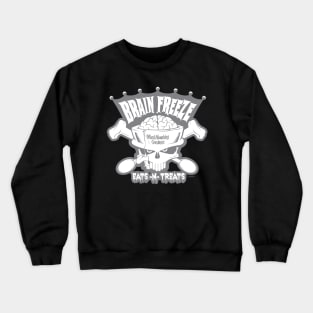 Brain Freeze Eats-N-Treats (Gray) Crewneck Sweatshirt